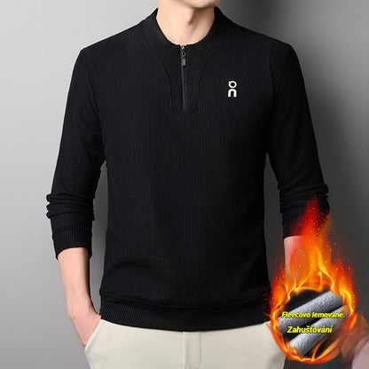 🔥【M-4XL】2026 Nowa, modna, gruba bluza polarowa z zamkiem do połowy