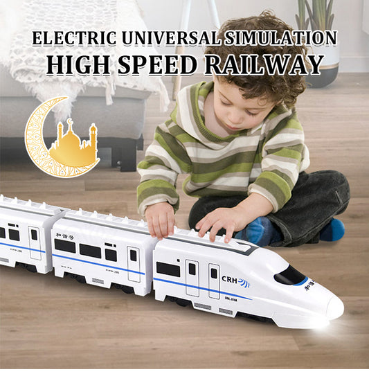 🚆【Kup 1 dostać 1 za darmo】 Elektryczna uniwersalna symulowana kolej dużych prędkości