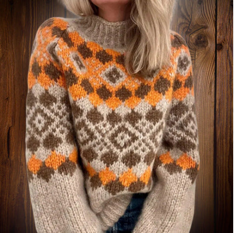 ⏳Časovo obmedzená zľava 50 %⏰【S-2XL】Dámsky rolák s potlačou