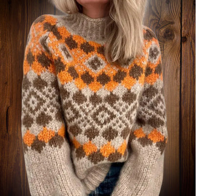 ⏳Časovo obmedzená zľava 50 %⏰【S-2XL】Dámsky rolák s potlačou