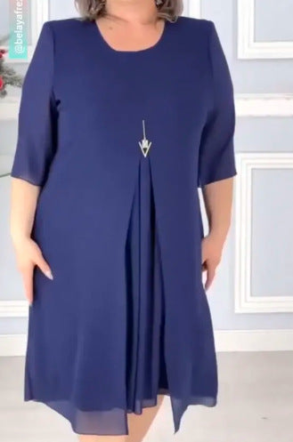 【🏆Najlepiej sprzedające się produkty】🔥🥰【S-5XL】2024 Prosta wielokolorowa sukienka