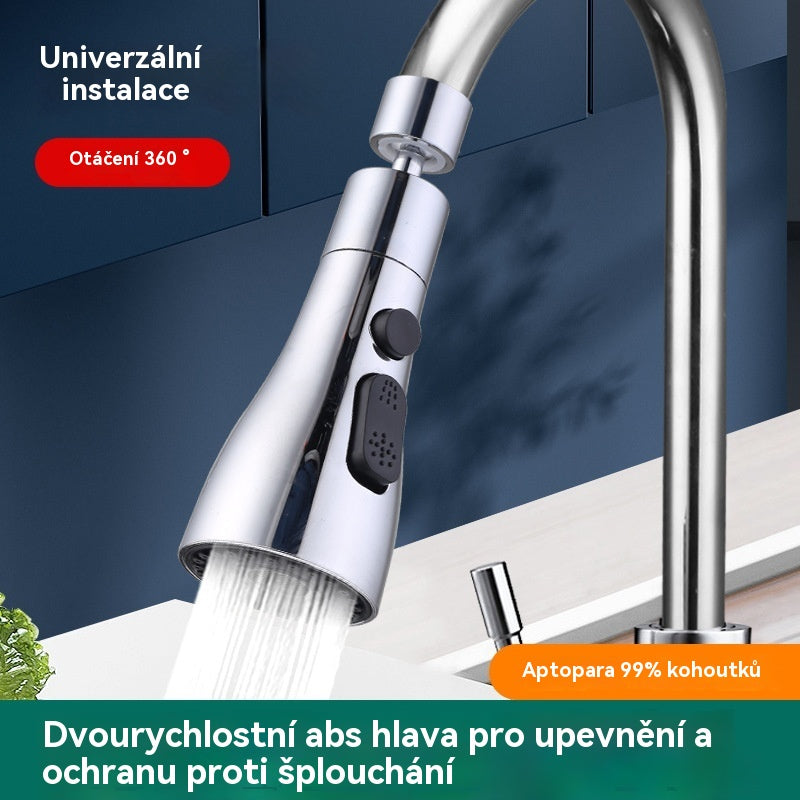 🔥【Koupit 1 a získat 1 zdarma】🚰🔥Otočná prodlužovací tryska kohoutku o 360°