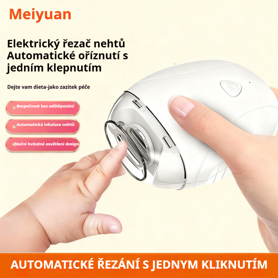 💅 ✨ Nová automatický pilník na nehty – bezpečná a šetrná péče o nehty 👶🔧