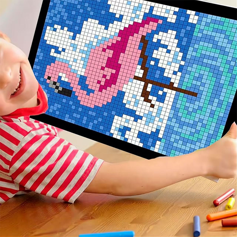 50% SLEVA🎄🎨 100 ÚLOH Omalovánky podle čísel