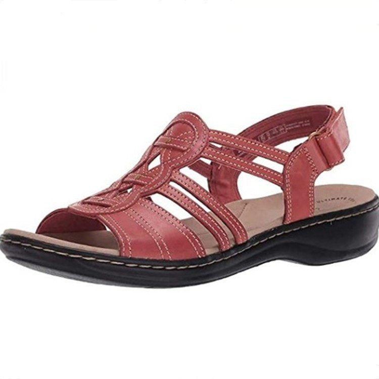 🔥【Bestseller】【35-43】Miękkie i wygodne skórzane sandały damskie