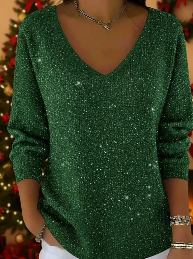 💥🔥【S-5XL】Marzący sweter z dzianiny z gradientowym wzorem gwiaździstego nieba