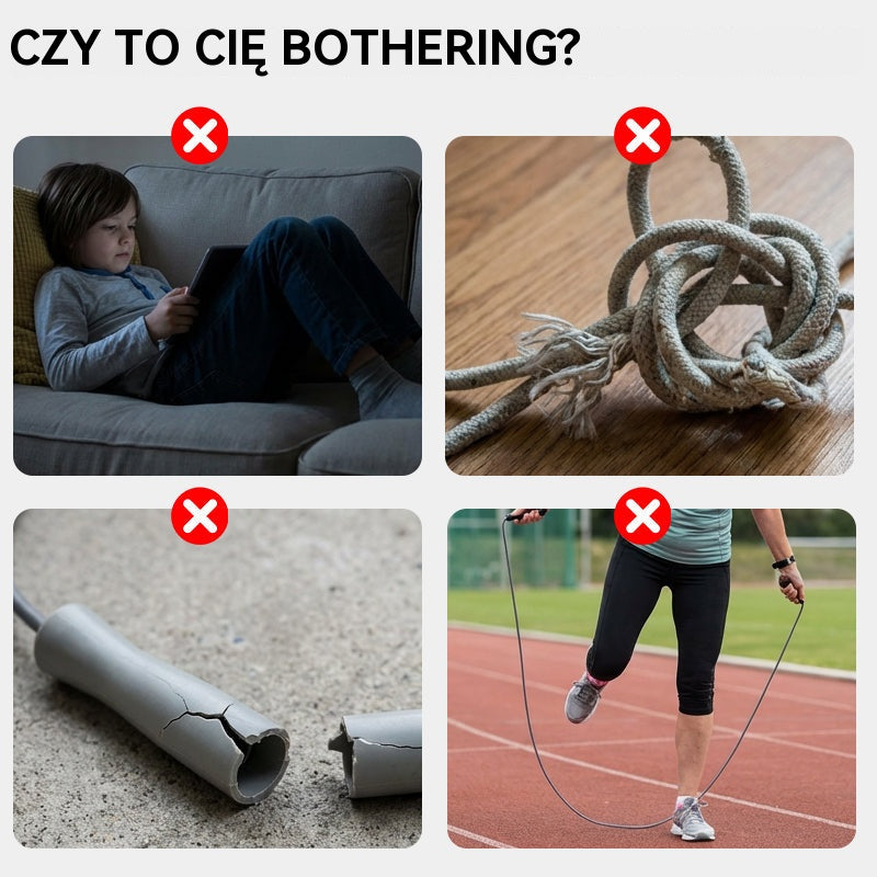 🏃【Kup 2, otrzymaj 2 gratis】🌈 Podświetlana skakanka LED dla dzieci