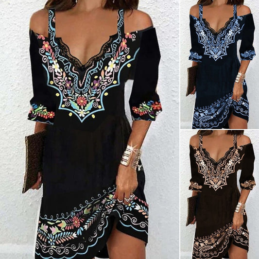 🌸👗【Sleva 50%】【S-5XL】Nové šaty 2026 – s ramínky, hedvábné a pohodlné na jaro a léto