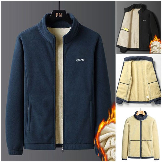⛄【M-5XL】Nueva chaqueta de cordero gruesa para hombre, colección otoño-invierno