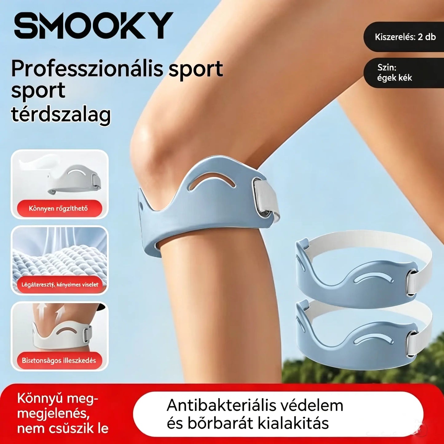 🩺Sportovní ortéza na koleno👉 Koleno potřebuje čas. Tato páska mu ho dává.