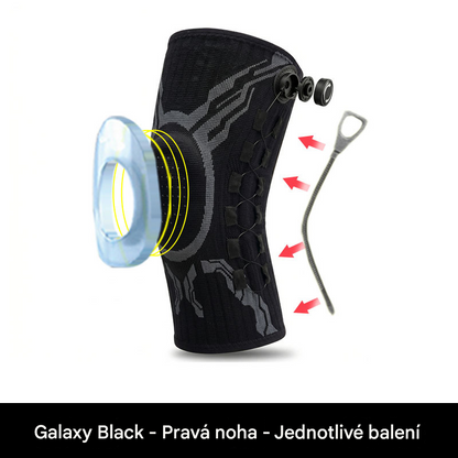 🔥【Kupte 1, získejte 1 zdarma】🦵🦵Silikonová kompresní sportovní kolenní ortéza s tlumící pružinovou oporou pro venkovní běh a fitness