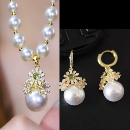 🔥【Kúp 1 a 1 dostaneš zadarmo】Nové náušnice s perlovým príveskom na jeseň/zimu