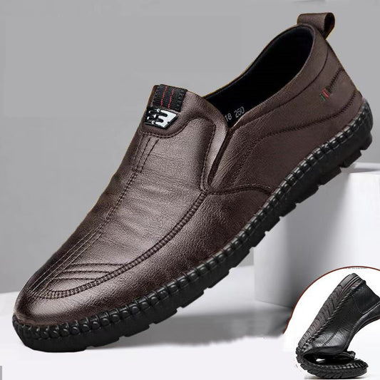 👞Nové britské ležérne topánky s mäkkou podrážkou✅ ručne vyrobené z vybranej kože✅ odolné voči oderu a priedušné 