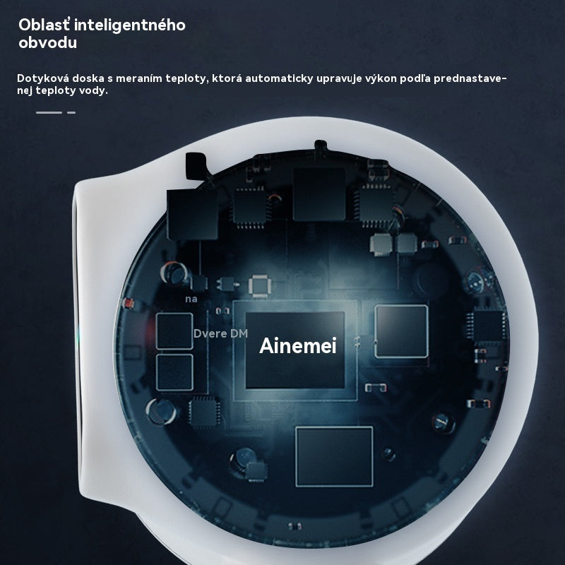 🏠🚰 【Obmedzená časová zľava: 50 % zľava】Ohrievač vody s displejom teploty, nevyžaduje inštaláciu, ohrieva vodu za tri sekundy.