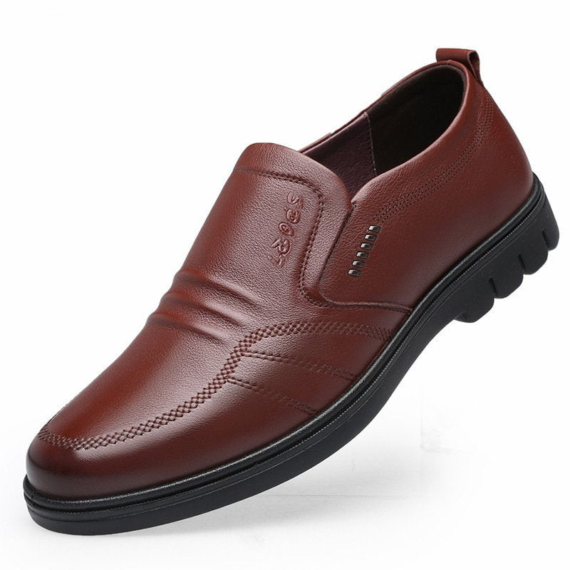 🔥🔥🔥【39-44】 Modne męskie buty biznesowe z prawdziwej skóry