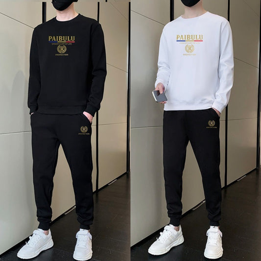 【M-4XL】🔥Męski, codzienny, jesienny garnitur sportowy, nowy👕👖【bluza + spodnie】