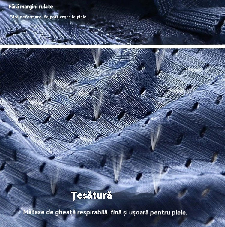 🔥【6 bucăți】Boxeri de vară din mătase glacială pentru bărbați