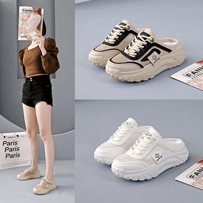 【35-40】👟Sandale noi din plasă 2025, papuci casual pentru femei, slip-on-uri de vară, pantofi leneși și pantofi sport