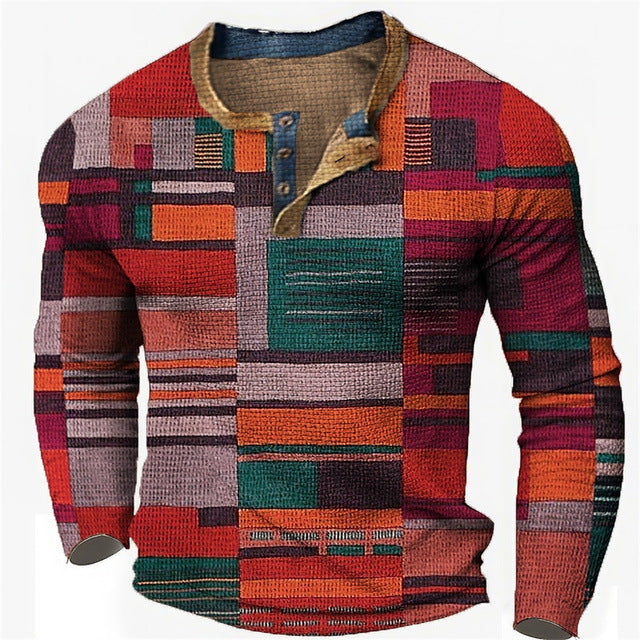 🔥🔥Nova moška polo majica z dolgimi rokavi velike velikosti【S-4XL】