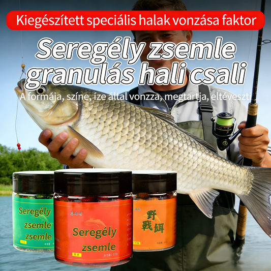 🎣🎣2026 Új csali megjelenése [10 palack] 🐟 1 palack 50 g – Több ugyanazon az áron Granulált csali — Nagy halak másodpercek alatt horogra akadtak