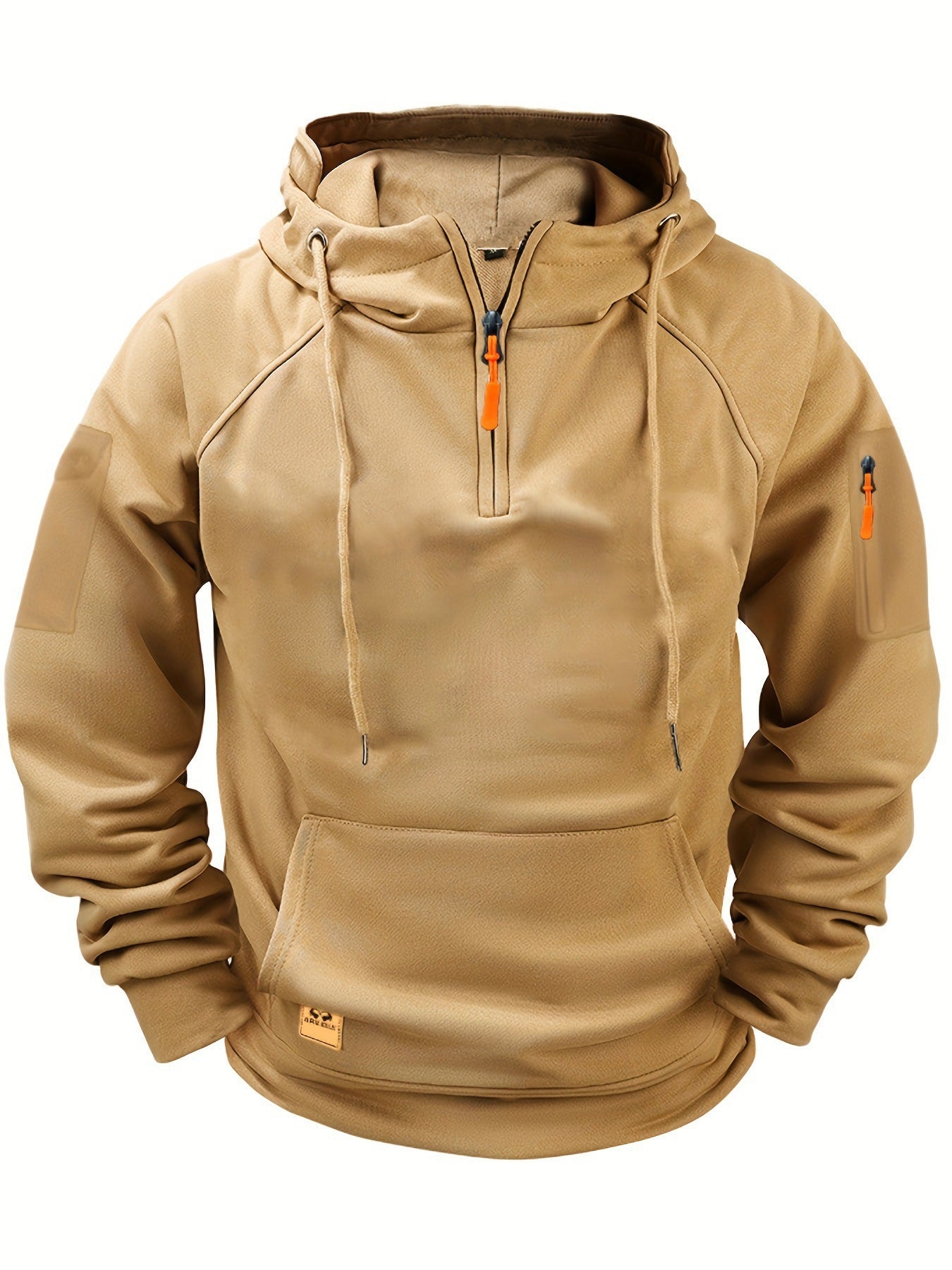 🔥🔥✨【S-3XL】Nueva sudadera con capucha de polar holgada para hombre, otoño/invierno
