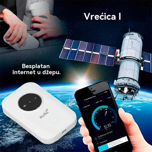 ✨✨【Brzi internet svugdje uz vas】📶 Mali i prijenosni 5G ruter, jednostavan pristup internetu