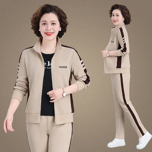 🥼👖【M-5XL】Jesienny nowy modny strój sportowy