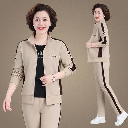 🥼👖【M-5XL】Jesienny nowy modny strój sportowy