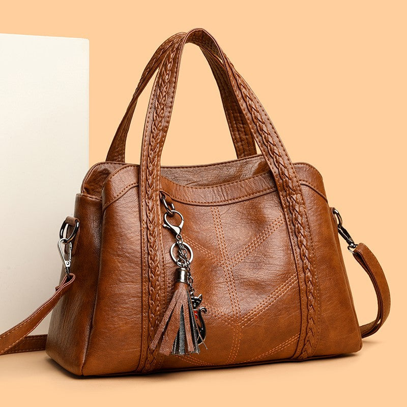 💝👜Nowy plecak retro minimalistyczny z 2025 roku, wielokomorowy, duża pojemność