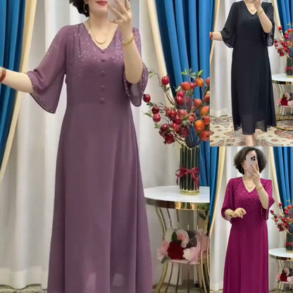 💥Reducere 49%💥💕【S-5XL】Rochie de înaltă calitate, confortabilă și la modă