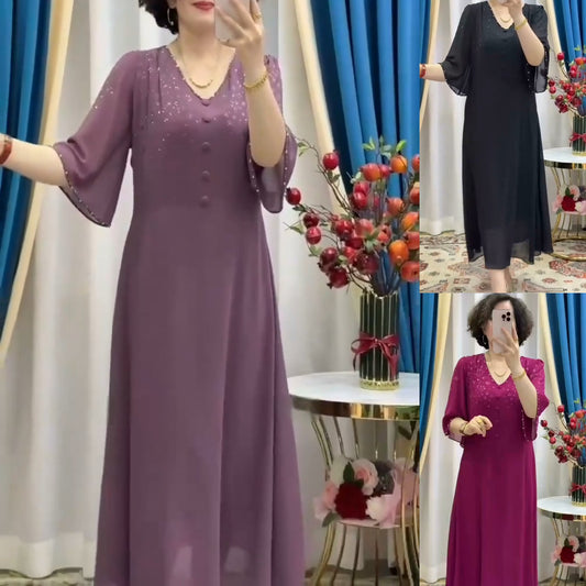 💥Reducere 49%💥💕【S-5XL】Rochie de înaltă calitate, confortabilă și la modă