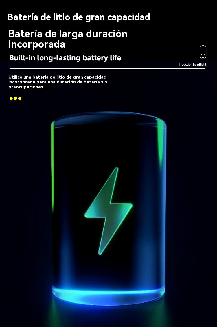 💥【Compre 1 y obtenga 1 gratis】🌟💡Faros LED de inducción con carga USB inteligente