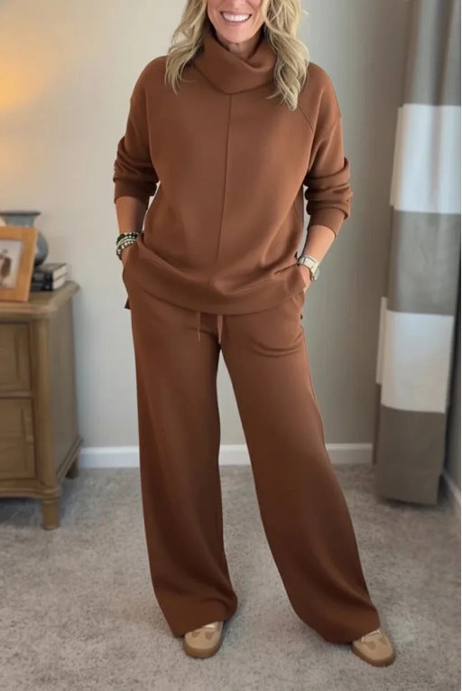 【S-5XL】Conjunto casual de mujer, nueva colección otoño-invierno, promoción por tiempo limitado.