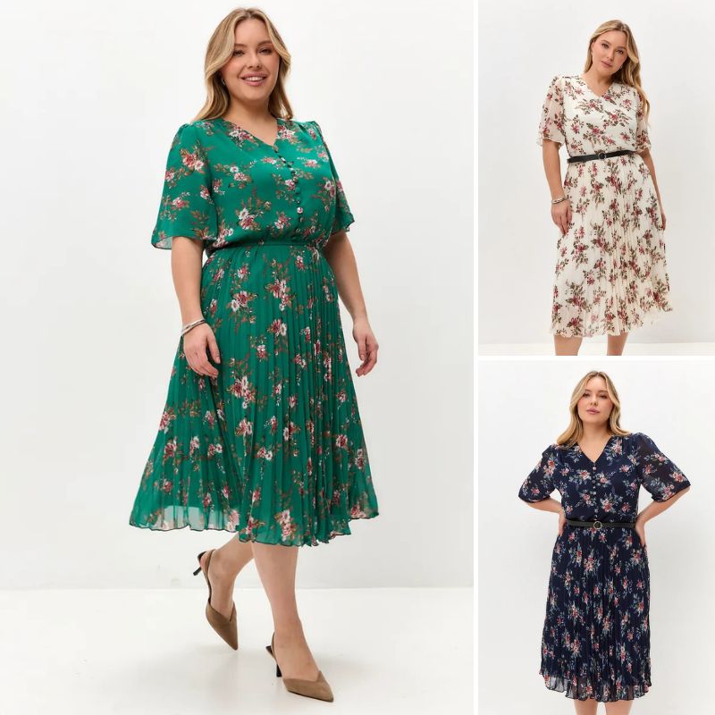 🌸💥【S-5XL】Nova elegantna potiskana obleka