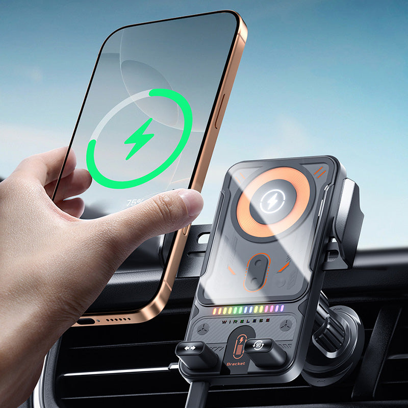 🚗📱2026 Najnowszy | Uchwyt do szybkiego ładowania bezprzewodowego w samochodzie