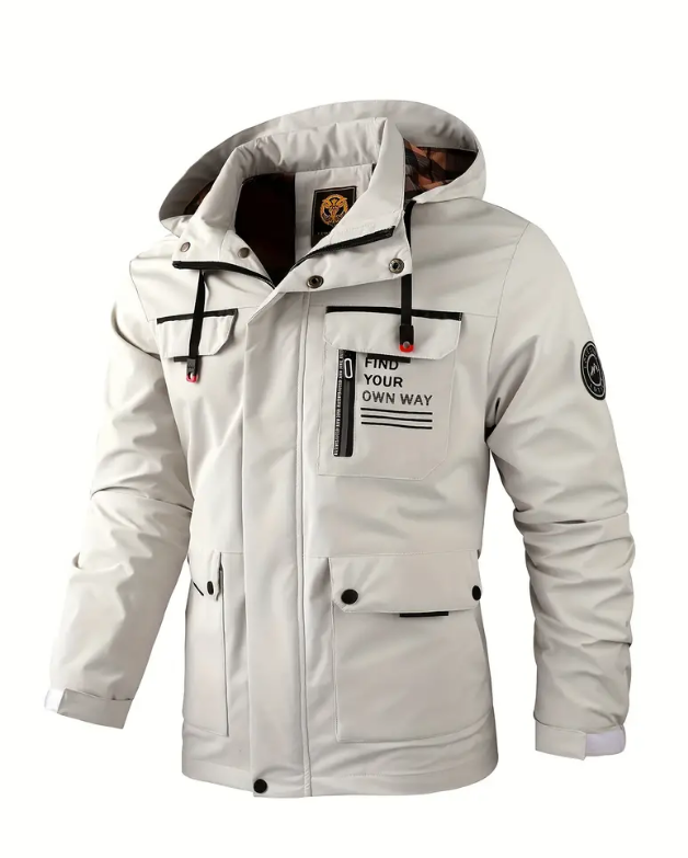 🔥50% zniżki dzisiaj🔥【M-6XL】2026 Nowa męska, gruba, ciepła, wiatroszczelna i wodoodporna kurtka-4362504