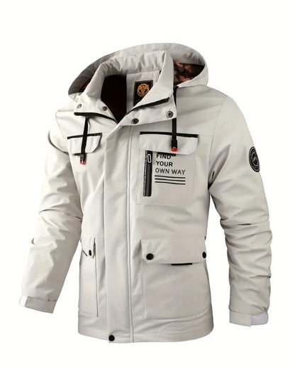 🔥【Mitad de precio otoño/invierno】Abrigo calientito para hombres modelo 2025, antiviento y impermeable_4183604