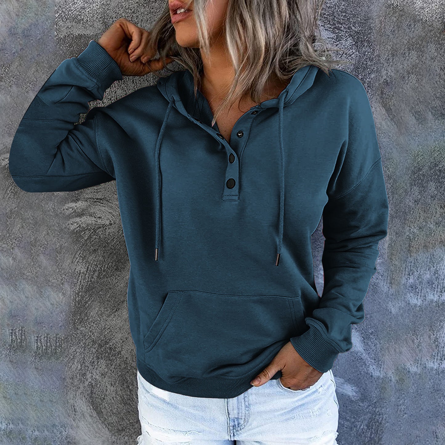 【S-3XL】🔥 Moda damska bluza z kapturem