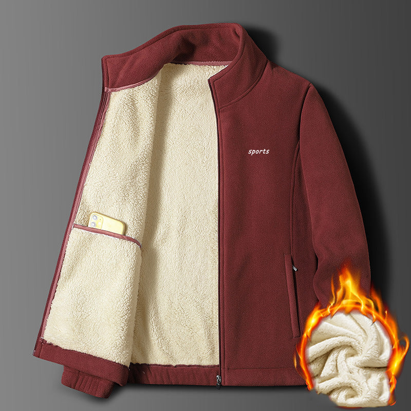 ⛄【M-5XL】Nueva chaqueta de cordero gruesa para hombre, colección otoño-invierno