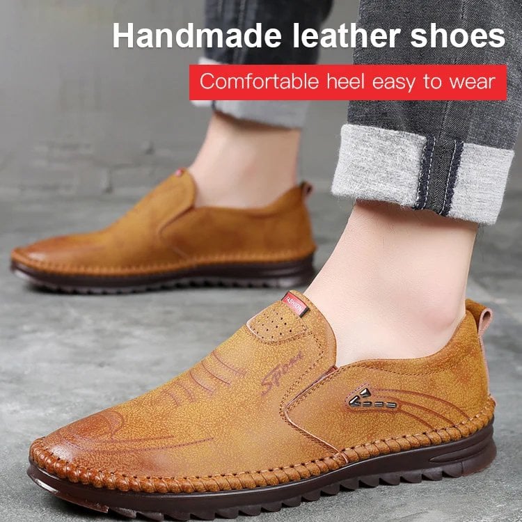 🔥【39-44】🔥2024 ręcznie robione, oddychające i wygodne buty ze skóry bydlęcej