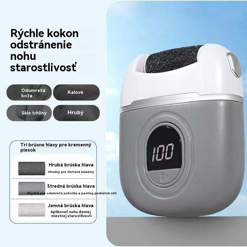 【Kúp 1, získaj 1 zadarmo】🦶🛁✨🔥 Nové elektrické valce na pedikúru, odstraňovanie mŕtvej pokožky z pät, elektrické valce na pedikúru