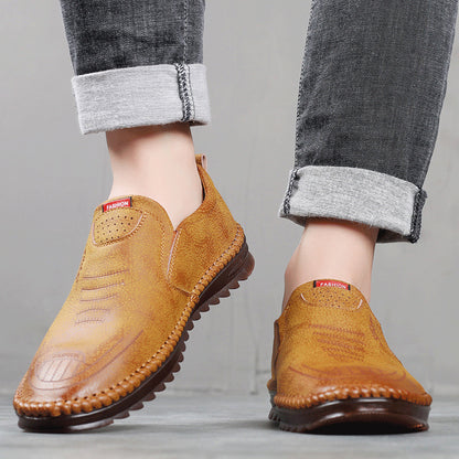🔥🔥2024 ręcznie robione, oddychające i wygodne buty ze skóry bydlęcej