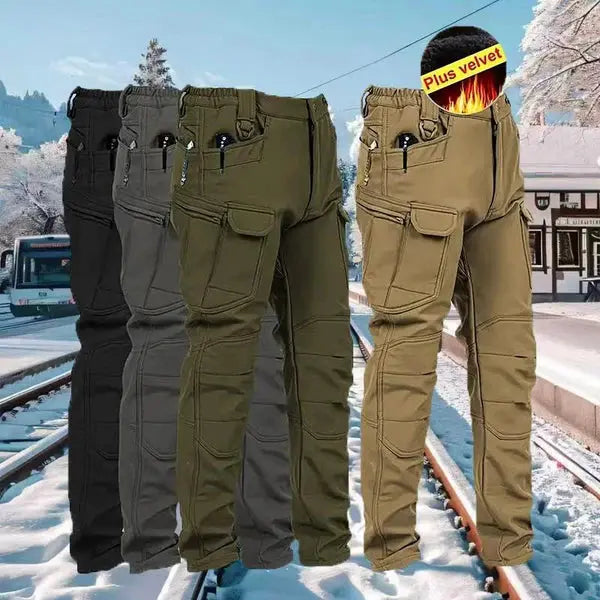 ⌛ OSTATNI DZIEŃ WYPRZEDAŻY – 50% TANIEJ!🔥 Męskie spodnie taktyczne w stylu militarnym – wiatroszczelne i termoizolacyjne