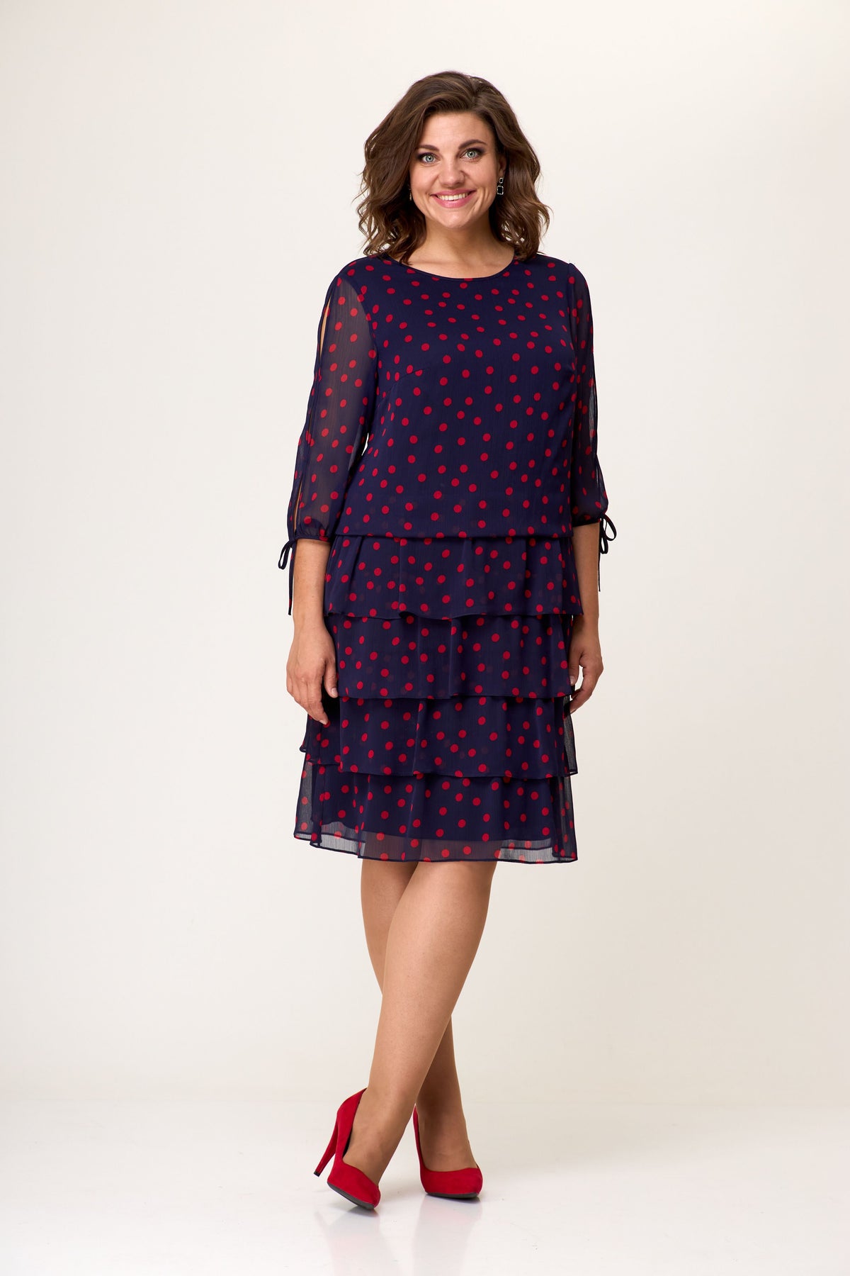 💕💕 【S-5XL】2025 Elegancka sukienka w kropki