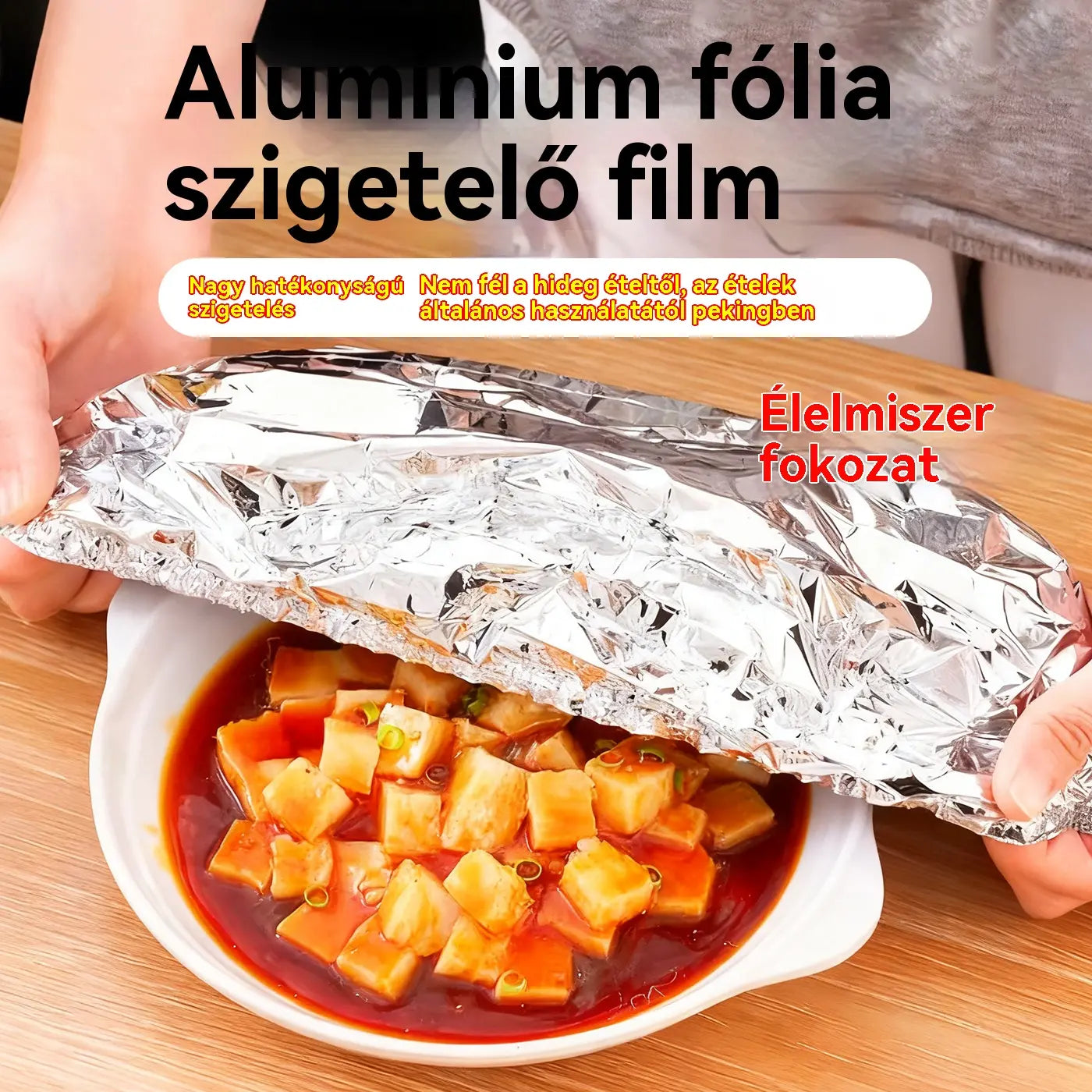 【100 darab】Alumíniumfólia szigetelő borítás【Utánvétes fizetés】