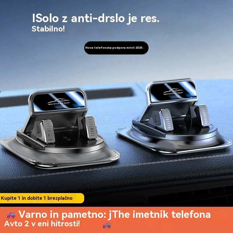 🔥🚗 Varno in pametno: Vrhunsko držalo za telefon v avtomobilu 2 v 1! 🚗