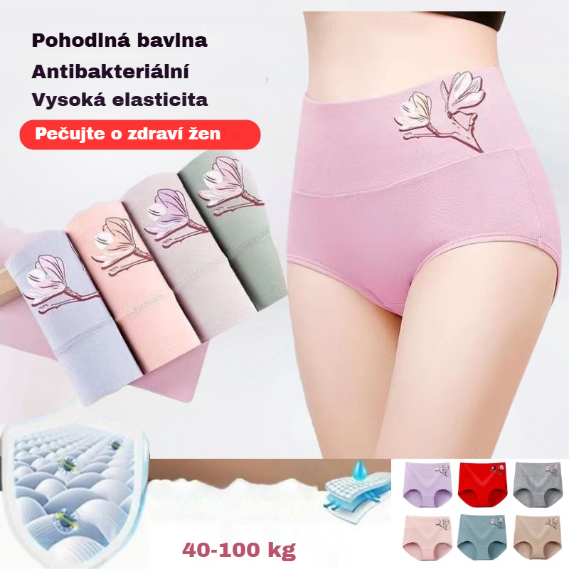 🔥Poslední 2 dny 50% sleva🌟(8 ks)【40-100 kg】Bikiny z antibakteriální bezešvé bavlny🔥