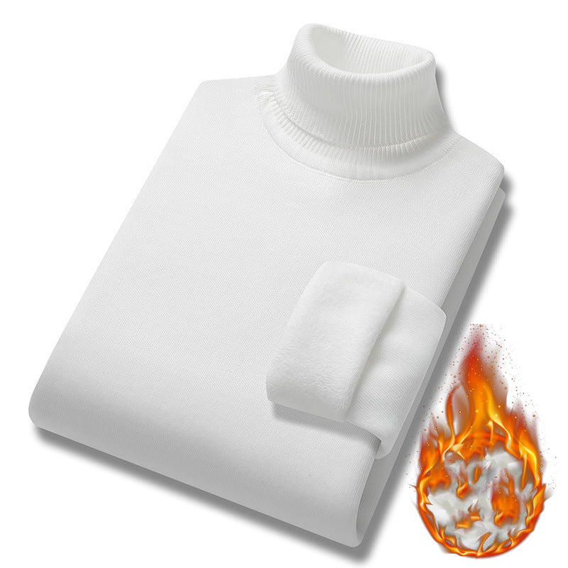 Nowym stylu, lekki, luksusowy męski sweter z golfem