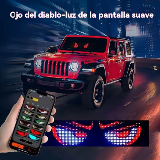【Compre 1 y llévese 1 gratis】💡🎫 Pantalla LED para coche suave, delgada y flexible con ajustes de bricolaje.