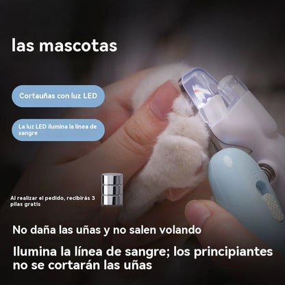 🔥【Compra 1 y llévate 1 gratis】🐈🐕Iluminación LED - cortaúñas para gatos y perros